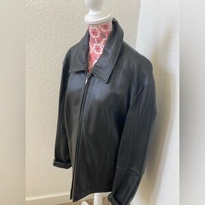 Wilsons Leather Black Jacket